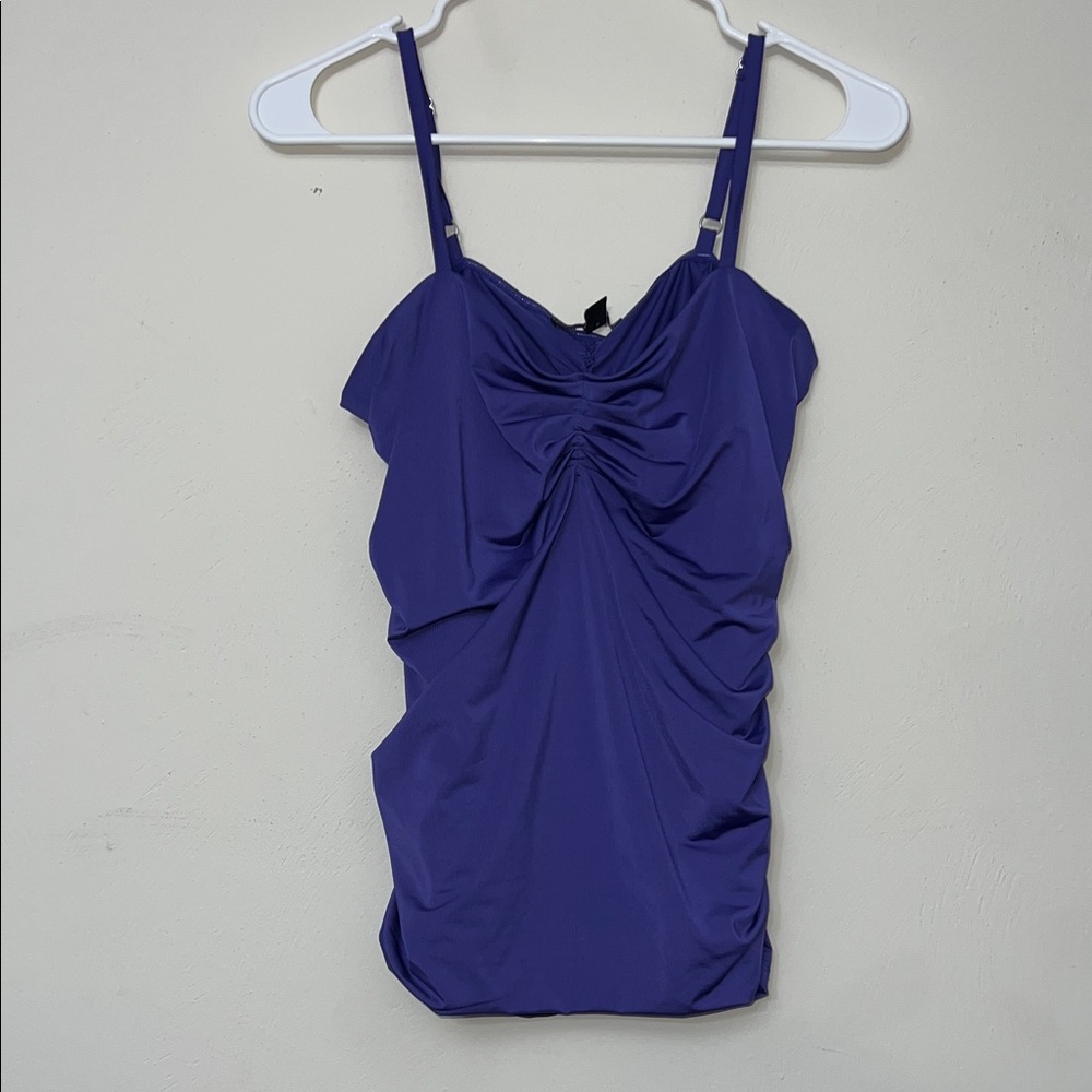 Vintage Boston Proper Purple Bathing Suit Camisole Top Size Small